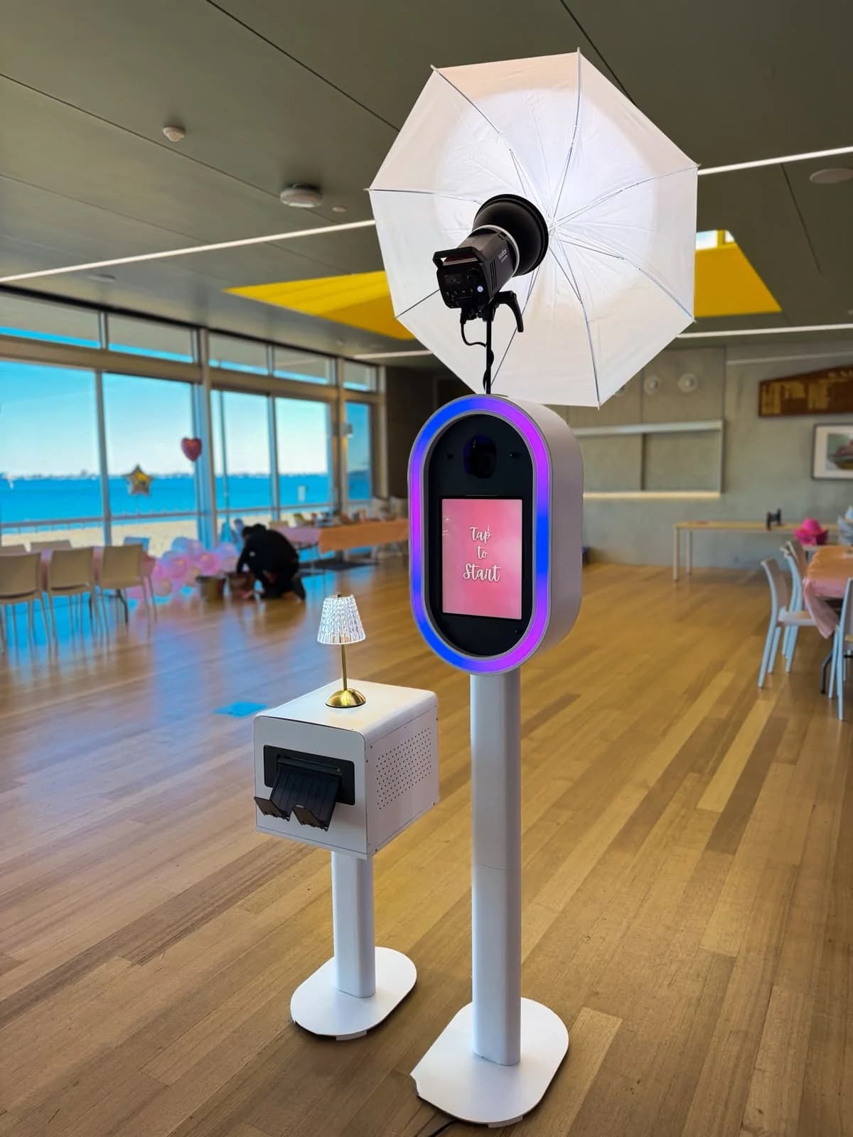 Real Snap Magic DSLR Booth setup in Melbourne